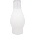 Brightbomb 83091 8.5 in. Frosted Glass Chimney - Pack Of 6 BR30170